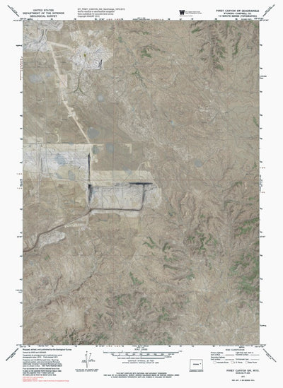 WY-PINEY CANYON SW: GeoChange 1970-2012 Preview 1