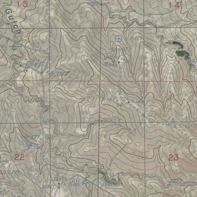 WY-ROCKY BUTTE GULCH: GeoChange 1976-2012 Preview 3