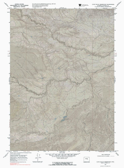 WY-CAVE GULCH RESERVOIR: GeoChange 1967-2012 Preview 1
