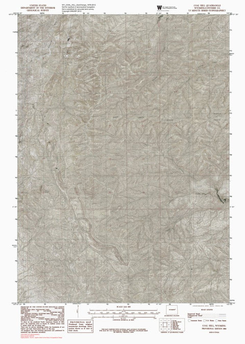 WY-COAL HILL: GeoChange 1976-2012 Preview 1
