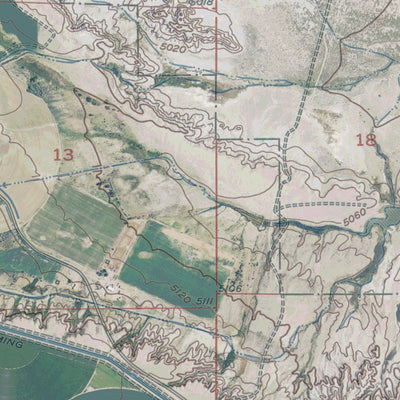 WY-MEXICAN PASS SW: GeoChange 1948-2012 Preview 3