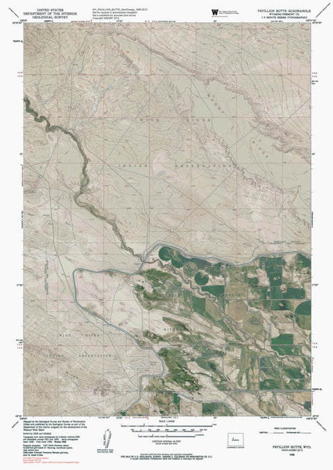 WY-PAVILLION BUTTE: GeoChange 1950-2012 Preview 1