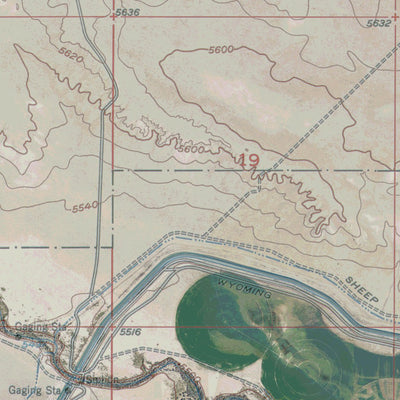 WY-PAVILLION BUTTE: GeoChange 1950-2012 Preview 2