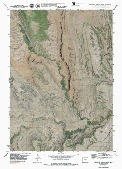 WY-RED FORK POWDER RIVER: GeoChange 1975-2012 Preview 1