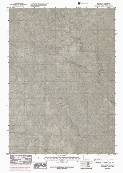 WY-RENO FLATS: GeoChange 1976-2012 Preview 1