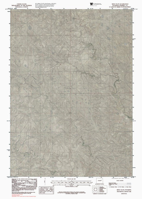 WY-RENO FLATS: GeoChange 1976-2012 Preview 1