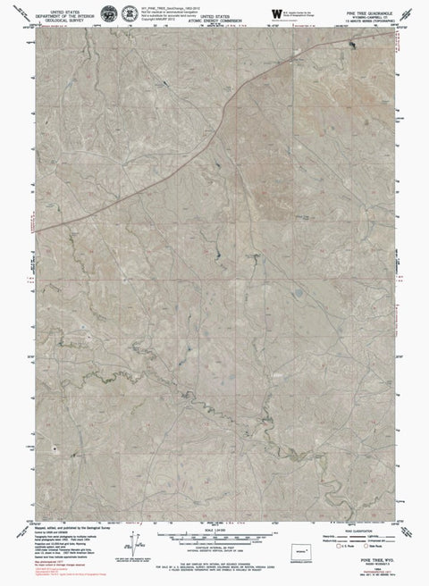 WY-PINE TREE: GeoChange 1952-2012 Preview 1