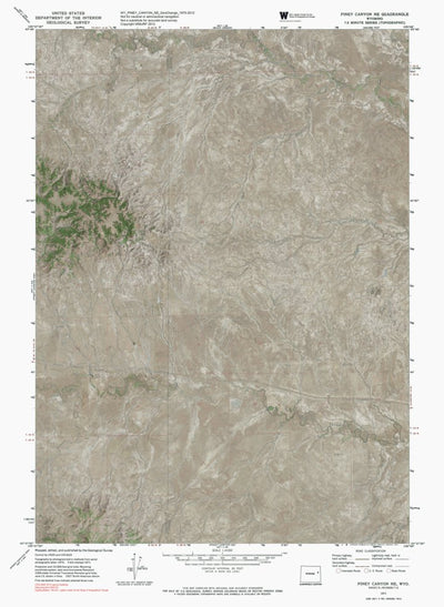 WY-PINEY CANYON NE: GeoChange 1970-2012 Preview 1