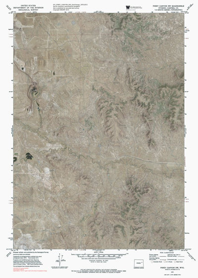 WY-PINEY CANYON NW: GeoChange 1970-2012 Preview 1
