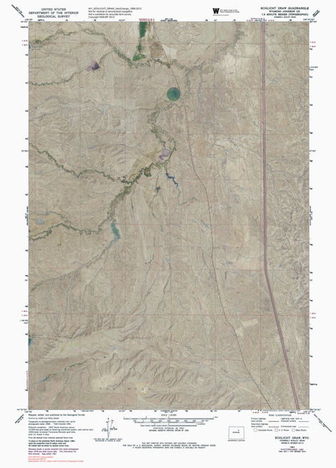 WY-SCHLICHT DRAW: GeoChange 1956-2012 Preview 1