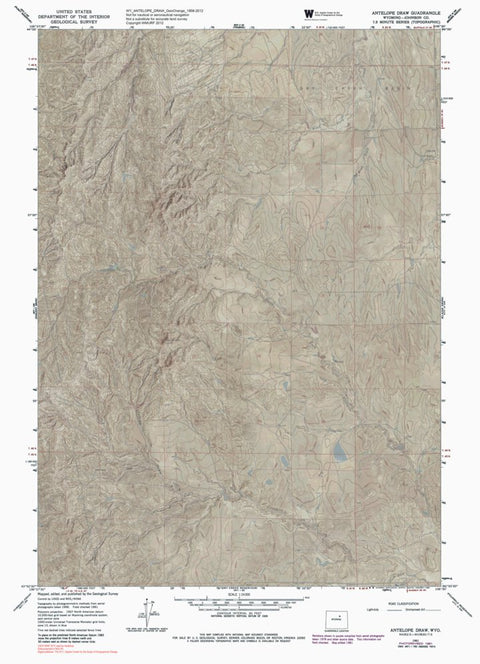 WY-ANTELOPE DRAW: GeoChange 1956-2012 Preview 1