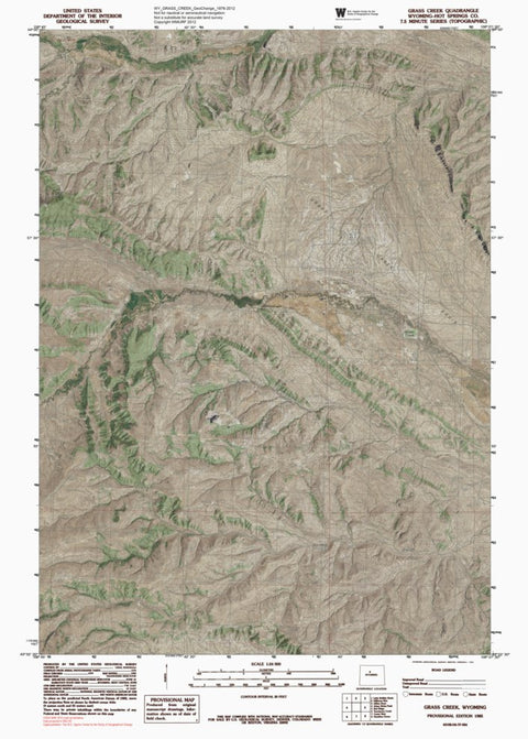 WY-GRASS CREEK: GeoChange 1976-2012 Preview 1