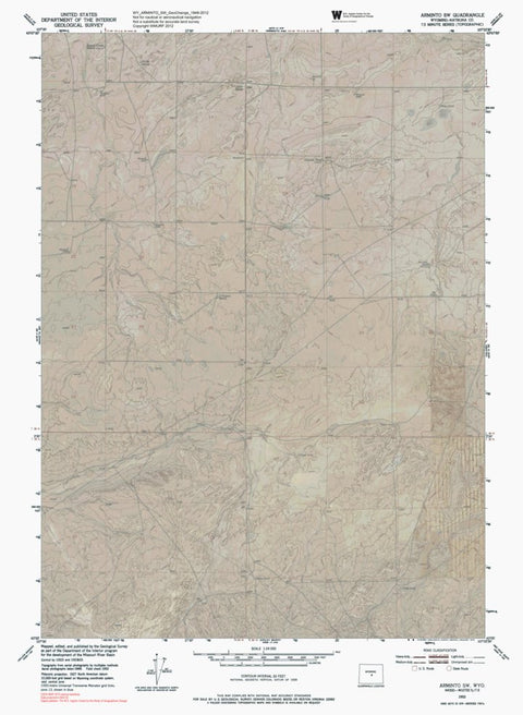 WY-ARMINTO SW: GeoChange 1949-2012 Preview 1