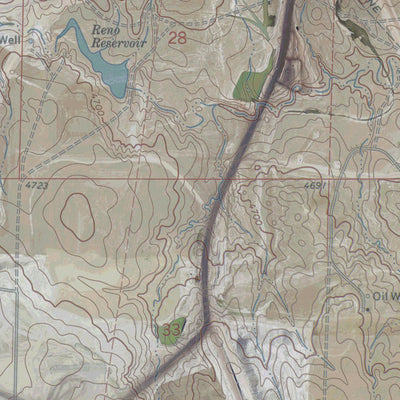 WY-RENO RESERVOIR: GeoChange 1970-2012 Preview 3