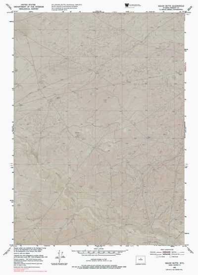 WY-SQUAW BUTTE: GeoChange 1949-2012 Preview 1