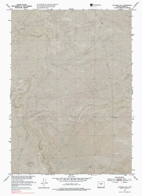 WY-HAYBARN HILL: GeoChange 1949-2012 Preview 1