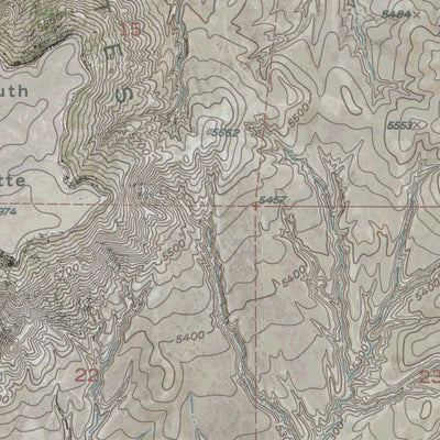WY-SOUTH BUTTE: GeoChange 1952-2012 Preview 3