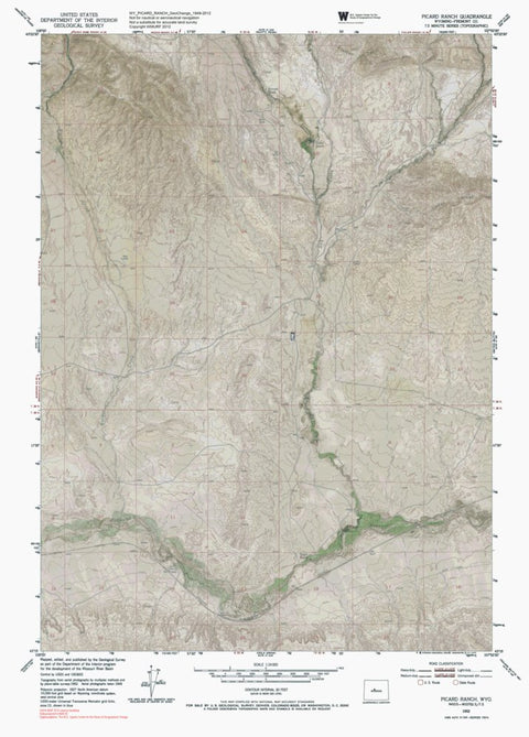 WY-PICARD RANCH: GeoChange 1949-2012 Preview 1