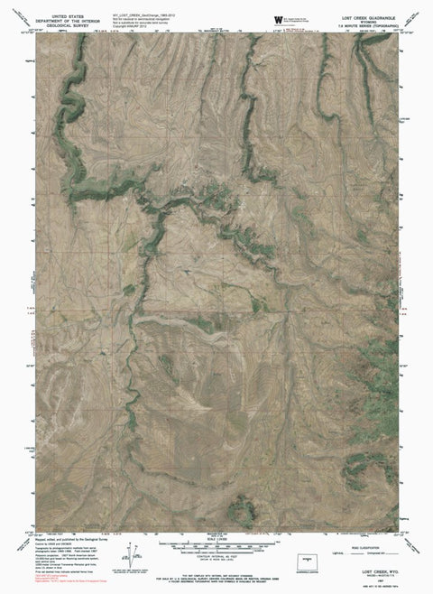 WY-LOST CREEK: GeoChange 1965-2012 Preview 1
