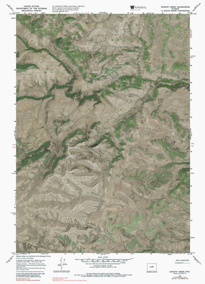WY-GORDON CREEK: GeoChange 1965-2012 Preview 1