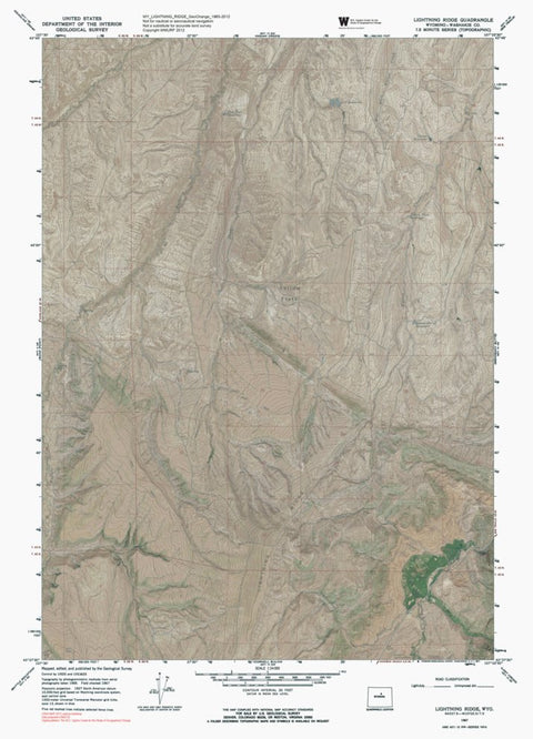 WY-LIGHTNING RIDGE: GeoChange 1965-2012 Preview 1