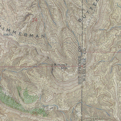 WY-ZIMMERMAN BUTTES: GeoChange 1965-2012 Preview 3