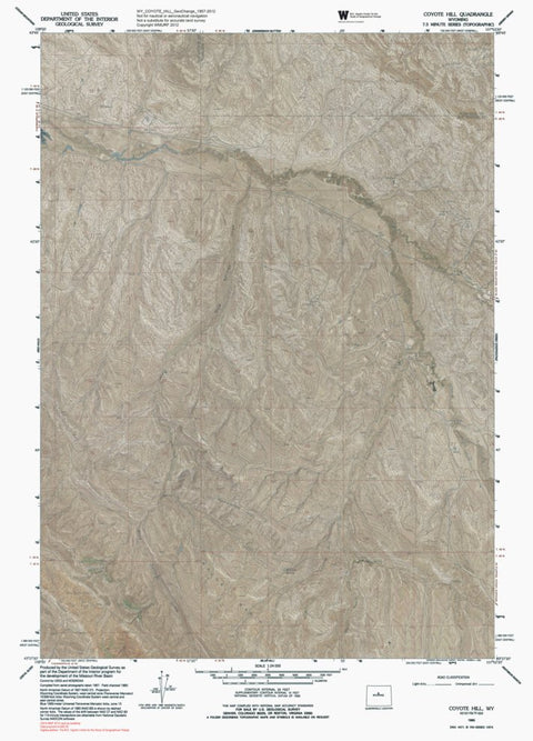 WY-COYOTE HILL: GeoChange 1957-2012 Preview 1