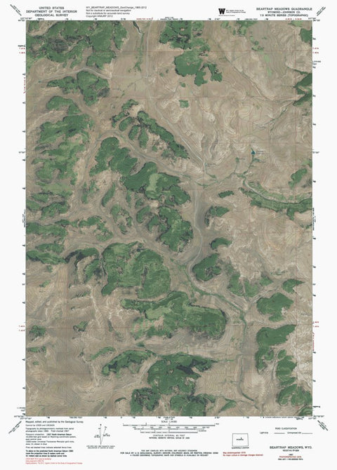 WY-BEARTRAP MEADOWS: GeoChange 1965-2012 Preview 1