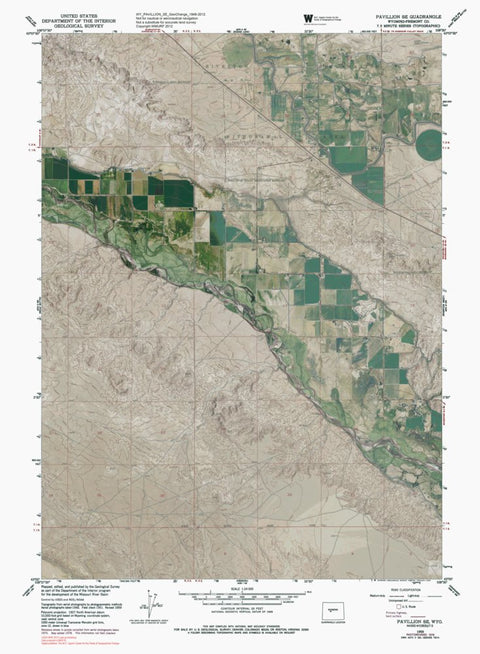 WY-PAVILLION SE: GeoChange 1948-2012 Preview 1