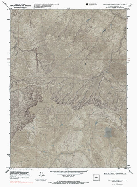 WY-REYNOLDS RESERVOIR: GeoChange 1967-2012 Preview 1