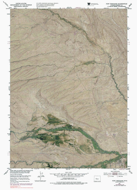 WY-FORT WASHAKIE: GeoChange 1948-2012 Preview 1