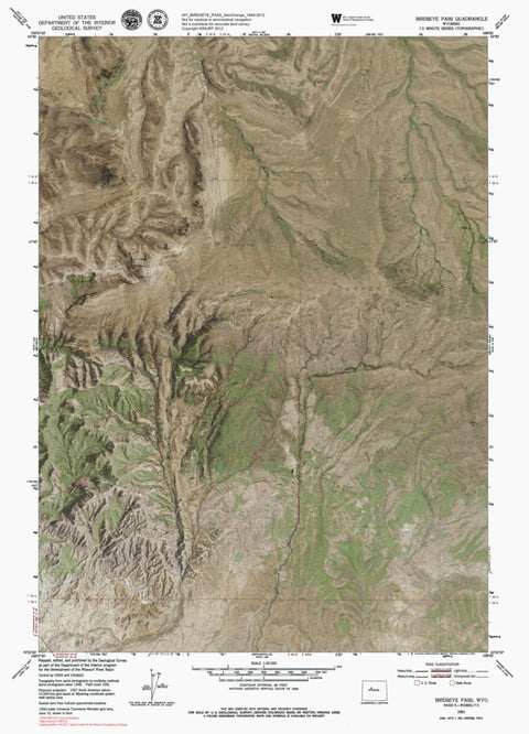 WY-BIRDSEYE PASS: GeoChange 1948-2012 Preview 1