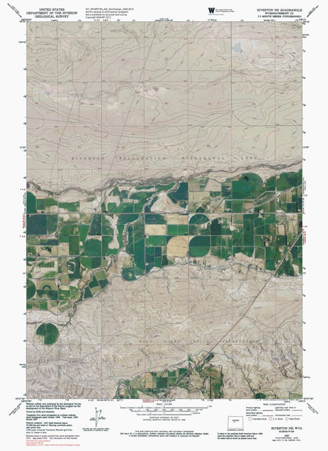 WY-RIVERTON NE: GeoChange 1948-2012 Preview 1