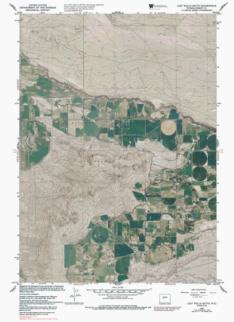WY-LOST WELLS BUTTE: GeoChange 1948-2012 Preview 1