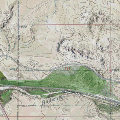 WY-BONNEVILLE: GeoChange 1948-2012 Preview 3