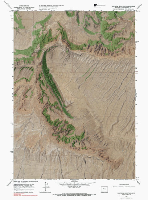 WY-NOSTRUM MOUNTAIN: GeoChange 1964-2012 Preview 1