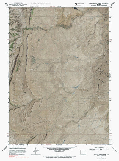 WY-BROKEN HORN CREEK: GeoChange 1967-2012 Preview 1