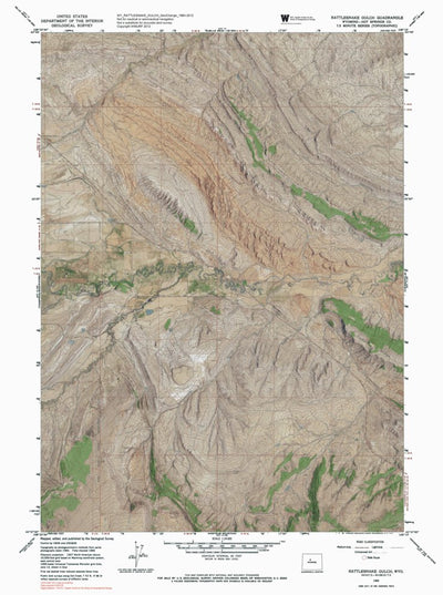 WY-RATTLESNAKE GULCH: GeoChange 1964-2012 Preview 1