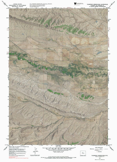 WY-THOMPSON RESERVOIRS: GeoChange 1964-2012 Preview 1