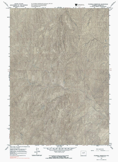 WY-FOURMILE RESERVOIR: GeoChange 1957-2012 Preview 1