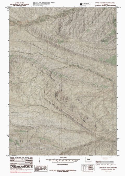 WY-LITTLE SAND DRAW: GeoChange 1976-2012 Preview 1