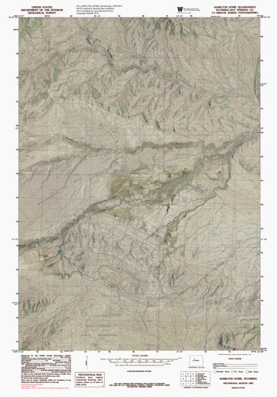 WY-HAMILTON DOME: GeoChange 1976-2012 Preview 1