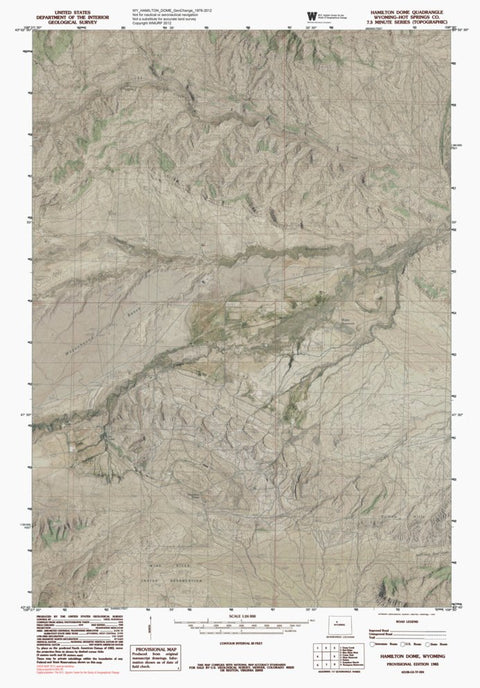 WY-HAMILTON DOME: GeoChange 1976-2012 Preview 1