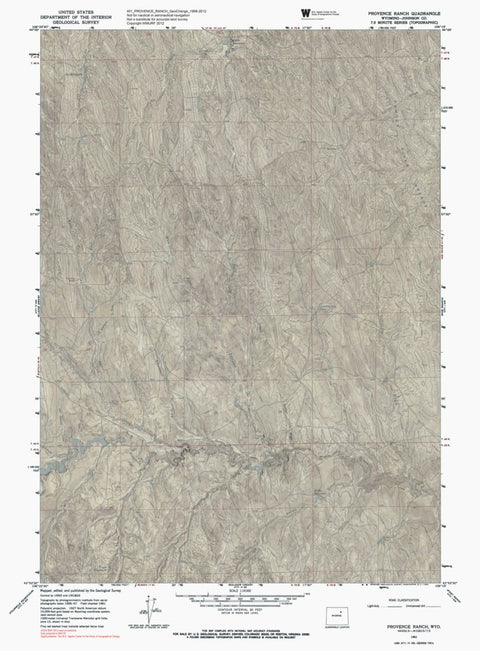 WY-PROVENCE RANCH: GeoChange 1956-2012 Preview 1