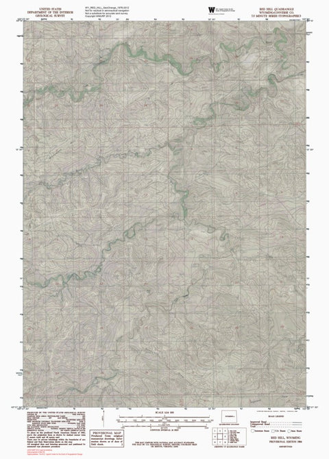 WY-RED HILL: GeoChange 1976-2012 Preview 1