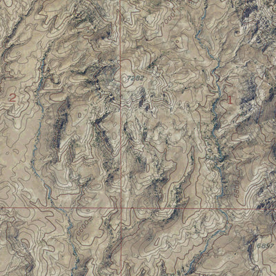 WY-TWENTYONE CREEK: GeoChange 1953-2012 Preview 2