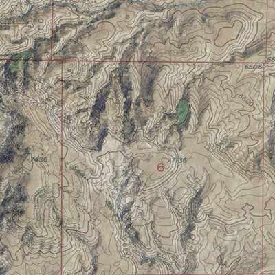 WY-TWENTYONE CREEK: GeoChange 1953-2012 Preview 3