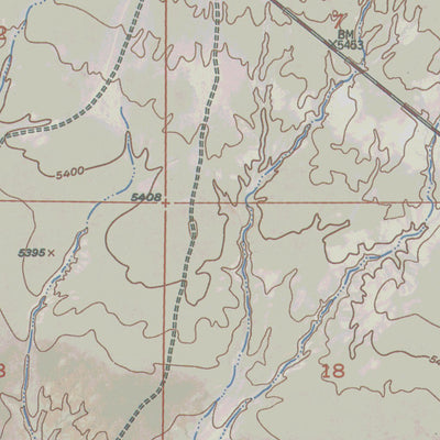 WY-SQUAW BUTTE NE: GeoChange 1949-2012 Preview 2