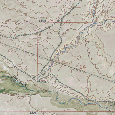 WY-SQUAW BUTTE NE: GeoChange 1949-2012 Preview 3