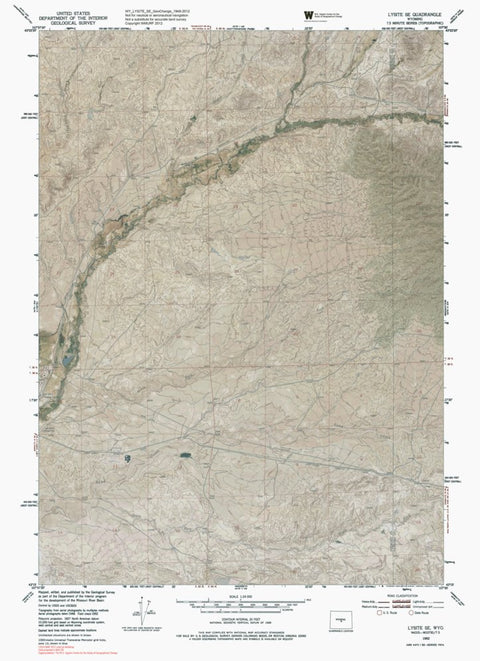 WY-LYSITE SE: GeoChange 1949-2012 Preview 1